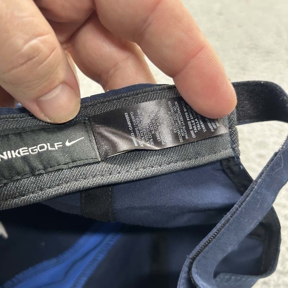 Nike Golf Hat Cap Mens One Size Strapback Lightweight Lite Beer Emrboidered - Picture 7 of 9